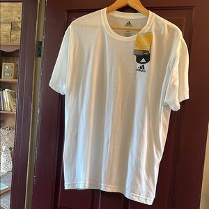 Adidas Unisex White T-Shirt